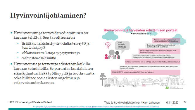 Tänään aamunavauksena #etäluento Oulun suuntaan. Teemoina #tieto #tietojohtaminen #tiedollajohtaminen #hyvinvointijohtaminen @uef_stj