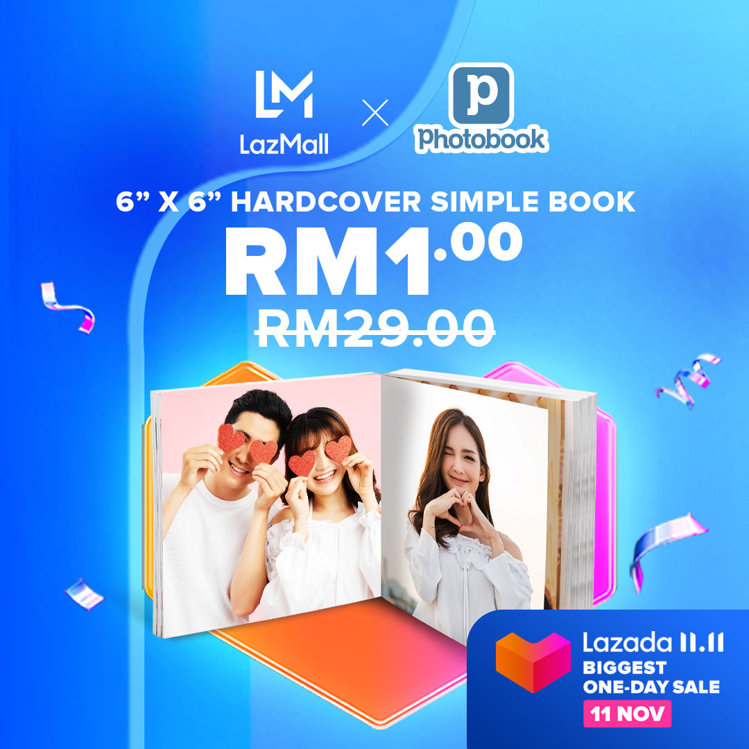 Personalized photobook is one of the best memorable gift for your loved ones! If you are looking to DIY your own photobook, on 11.11, Photobook is having up to 90% Off discount with us on #LazadaBiggestOneDaySale!
Add to cart here: https://t.co/yFzWjAxqJs https://t.co/s0Tf9JTUoR