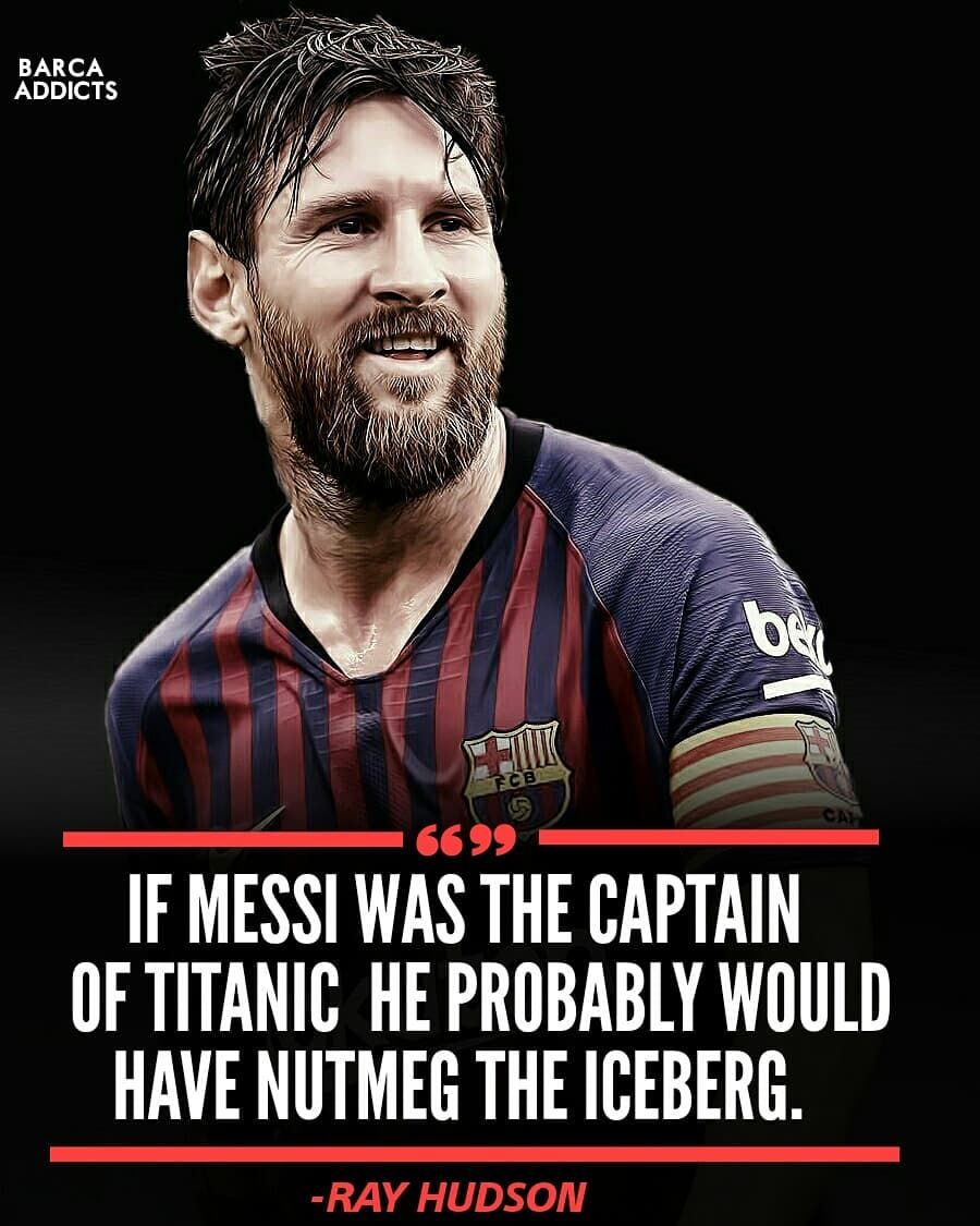 A thread on Ray Hudson's best quotes on Lionel Messi(1/6)