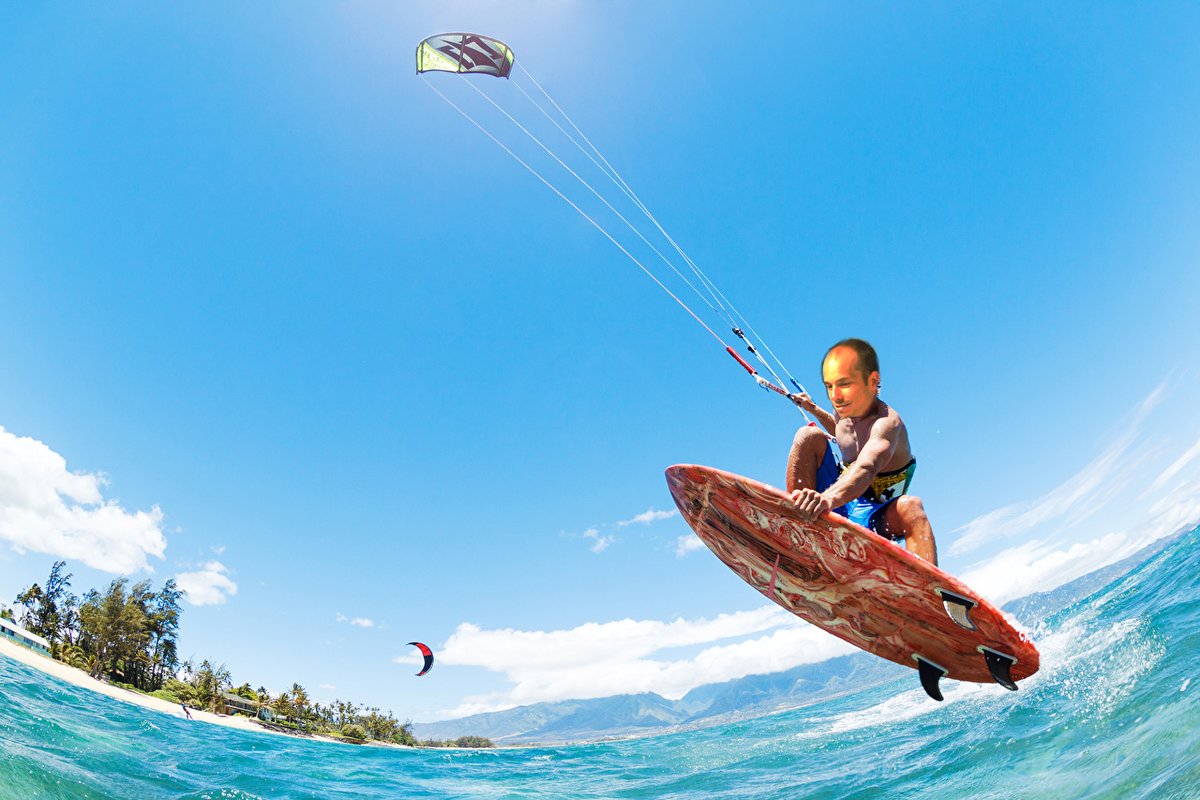 In times of #COVID19 and #USElection2020 the best possible thing to do is #photoshopyourself on a desert beach #kitesurfing 🤙