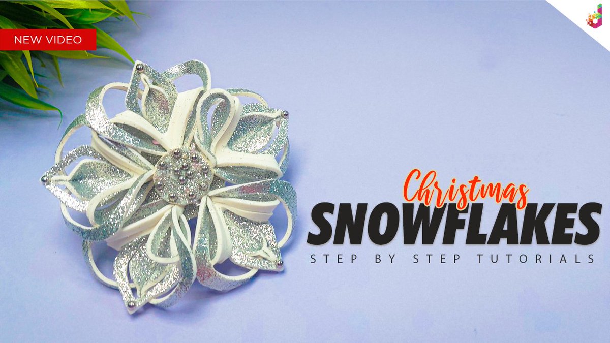 How to make Snowflake with Foam Sheets | Christmas Decorations ❄ ☃️ youtu.be/8TzX5yDtcDA via @YouTube @YTCreatorsIndia 

#diy #christmas #christmasdecor #snowflakes #snowflake #crafts #craftsofindia #diyprojects #diycrafts #xmasdecor