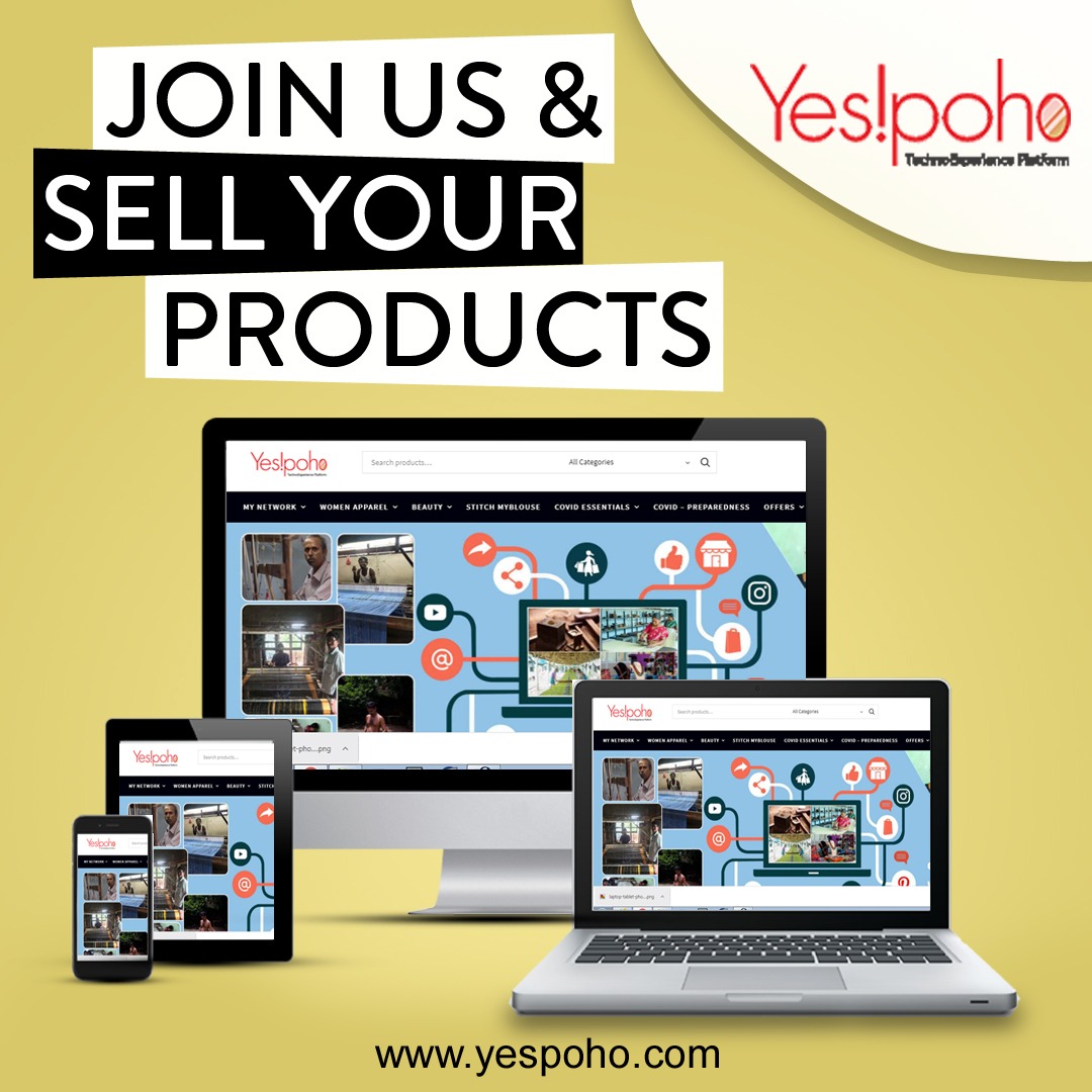 Join Yespoho Community !!
Connect with Like-Minded People and Sell your product here!
Visit - yespoho.com
#yespoho #likeminded #likemindedpeople #sellproducts #sell #seller #selleronline #joinus #connect #connectwithnewpeople
