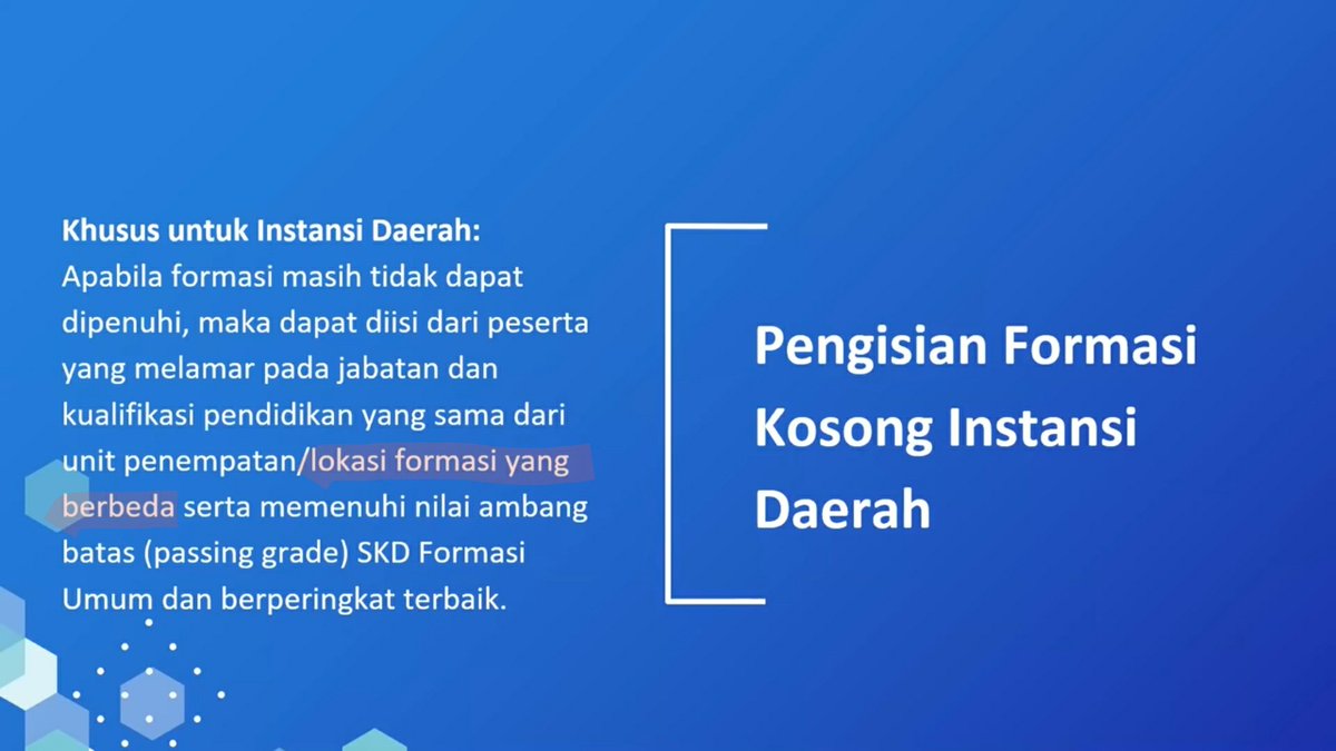 N451R15's tweet photo. @Gumpyy10 @Gitaaaa2312 @BKNgoid @BudiKaryaS @kemenhub151 Saya yakin bnyk dari Pelamar Instansi Pusat yg gagal agar skema P/L-2 dijalankan, yg total ada 4.729 formasi yg msh kosong, tp spertitnya mereka2 Penentu kebijakan menutup mata dan telinganya, tetag dbiarkan kosong
Kami iri dgn Instansi Daerah yg bisa P/L-2 kenapa dbedakan 😞 https://t.co/CT21gTNBJ6