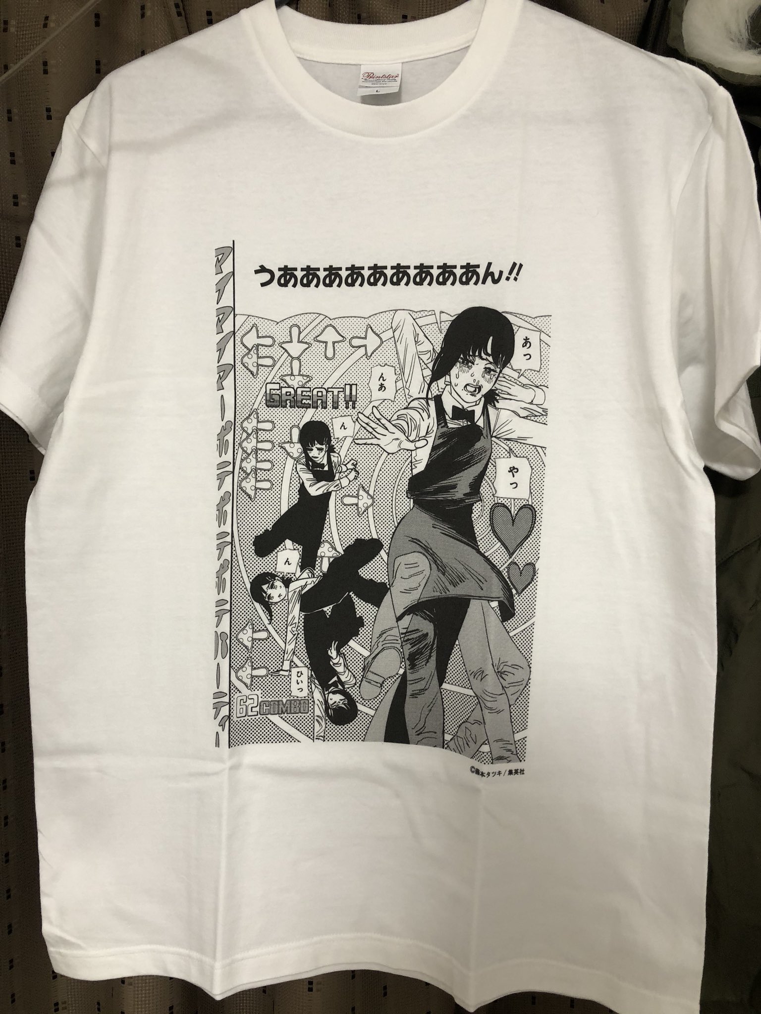 吉田ヒロフミ チェンソーマン コマTコレクション Tシャツ