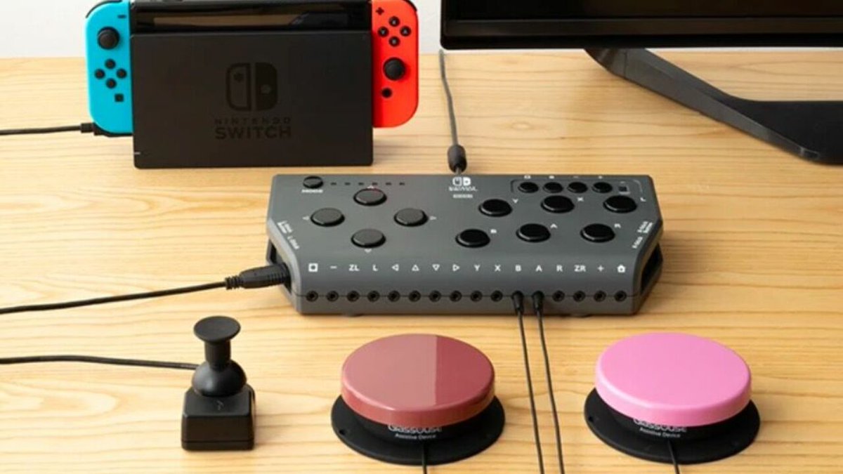 Hori Releases Accessibility Controller For The Nintendo Switch nintendolife.com/news/2020/11/h… #NintendoSwitch #Hori #Accessories #Japan