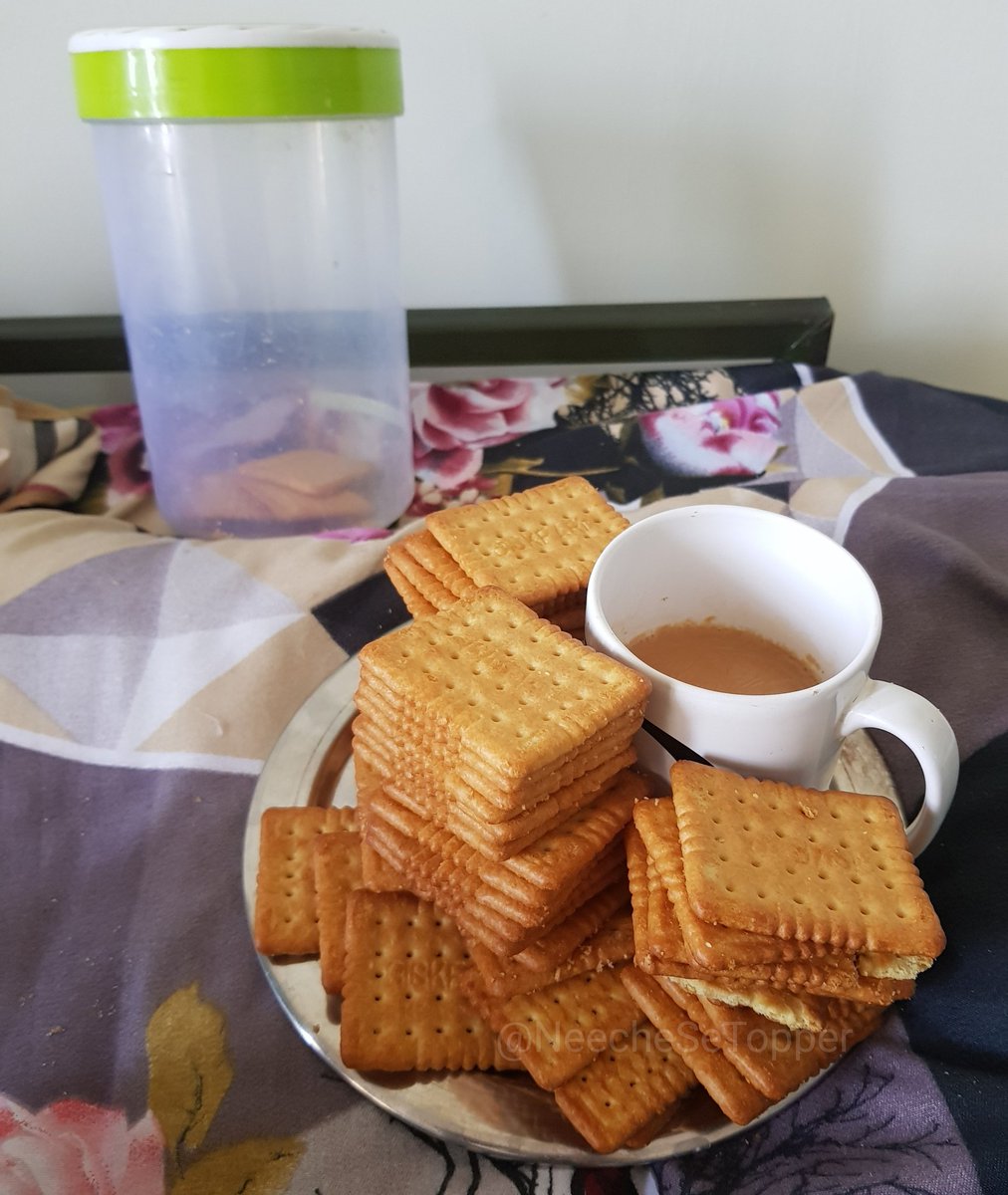 NeecheSeTopper's tweet photo. eating chai-biscuit
civilized people vs me https://t.co/ekCz3bLlyK