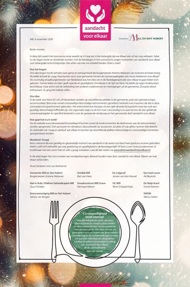 AntoineWalraven's tweet image. Kerstdiner “Aandacht voor elkaar”. Samen tegen eenzaamheid. Een klein gebaar kan het verschil maken. Zeker nu! Doe mee: dineraandachtvoorelkaar.nl #aandachtvoorelkaar #eenzaamheid #samentegencorona