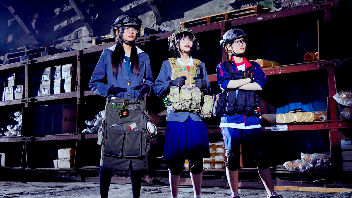 NetflixJP's tweet photo. 🔥行こう、最強の世界。🔥

#乃木坂46 メンバー共演💫
大童澄瞳の大ヒットコミック原作⚡

入学後に運命的な出会いを果たした女子高生3人は、一緒にアニメ制作に挑戦することを決意✊

#齋藤飛鳥 #山下美月 #梅澤美波
ドラマ『#映像研には手を出すな！』配信開始✨ #ネトフリ https://t.co/Gp4Z84QFaq