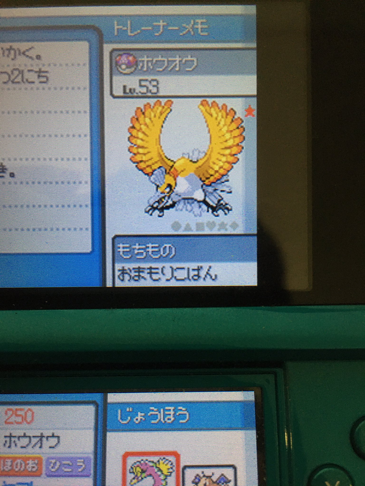 チビすけ ホウオウ色違いデタゼッ ポケモン 色違い ポケモン色違い Hgss ハートゴールドソウルシルバー