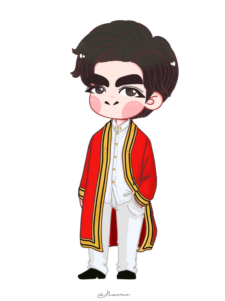 ory_pet's tweet photo. รูปที่คูมก้อยวาดให้ทำสแตนดี้เมื่ออาทิตย์ก่อน vs รูปที่ได้มาทำสแตนดี้ตอน��ี้ อมก! น้ำแดงต้องถึงคูมก้อยแล้ว!! Cr.@thammue 
#dunromch #All4Dun https://t.co/PL5tAPaova
