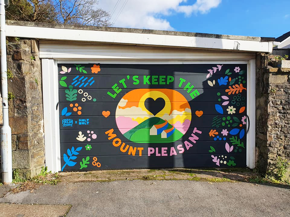 FreshCreativeC0's tweet photo. So pleased to have been able to organise this project in my neighbourhood. Huge thanks to @CarlSyn  for the gorgeous design and totally getting the sentiment from the off!

#FreshCreativeCo #Swansea #Abertware  #StreetArt #SprayPaint #Graffiti #Freehand #SwanseaGraffiti #Mural https://t.co/YmAfrCtv9P
