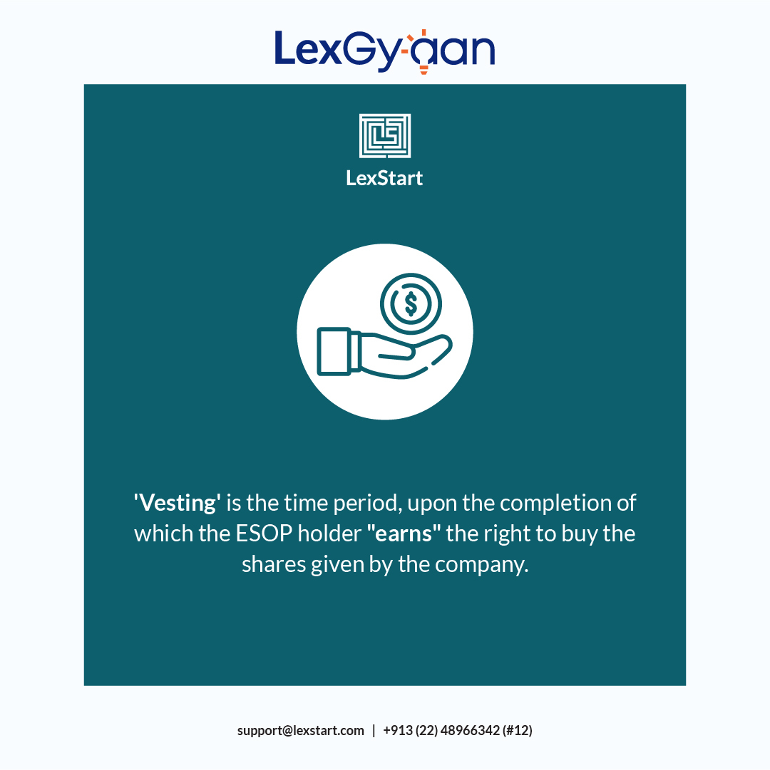 Lexstart_India's tweet photo. ESOPs can be a good incentive to retain employees back in a company, especially if you are just starting up!
Learn more about it here β© https://t.co/ivSNqgVP5e
#StartRight_RightNow #LexGyaan #startup #business #entrepreneur #startupindia #startupnews #indianlaw #madeinindia https://t.co/CGNdZqDnV8
