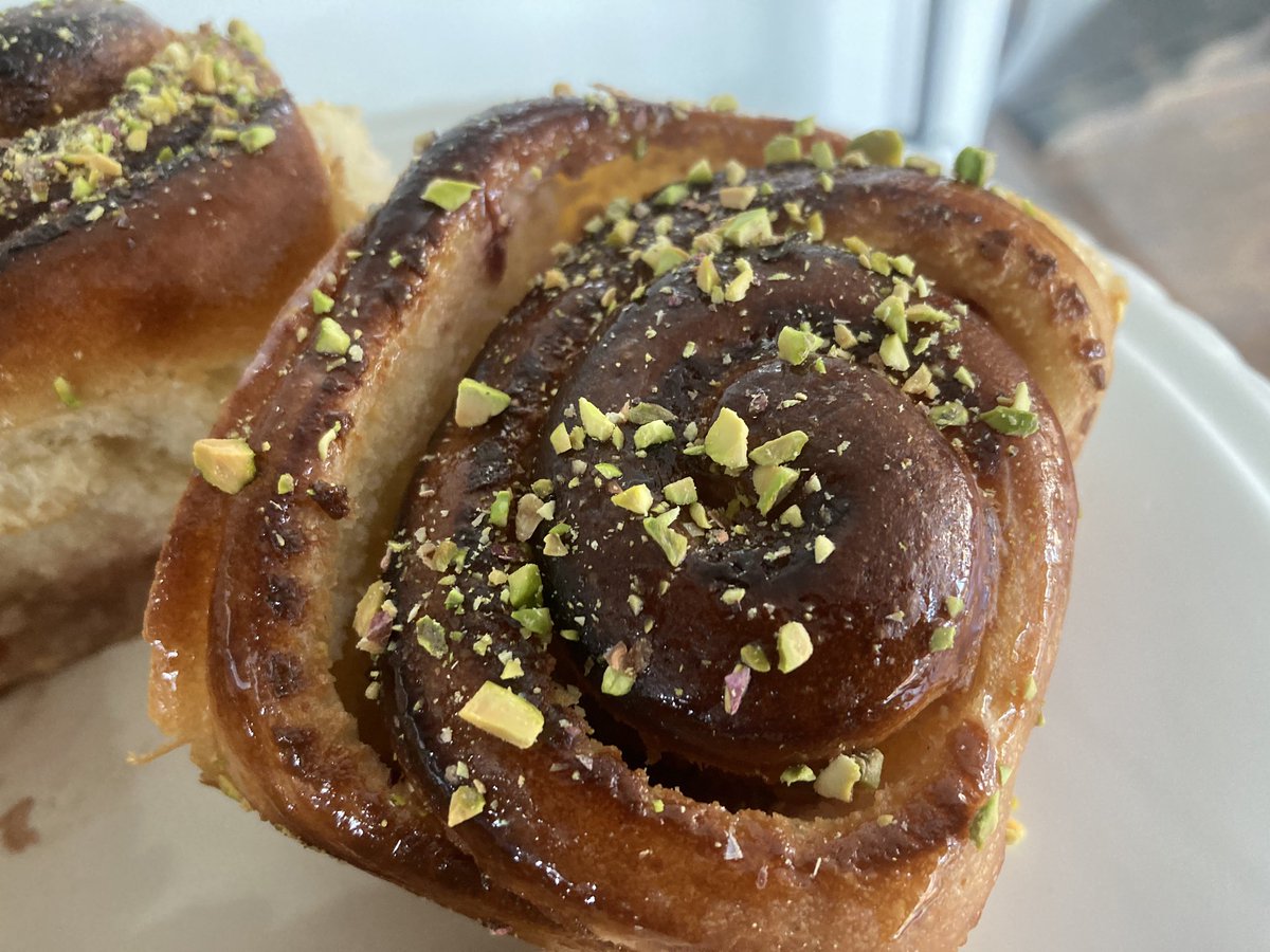 Call in today to The Nook to try out one of our Raspberry Cheesecake buns with one of our <a href="/crosbycoffeeltd/">Crosby Coffee</a> takeaways #baking #westkirby #Lockdown2