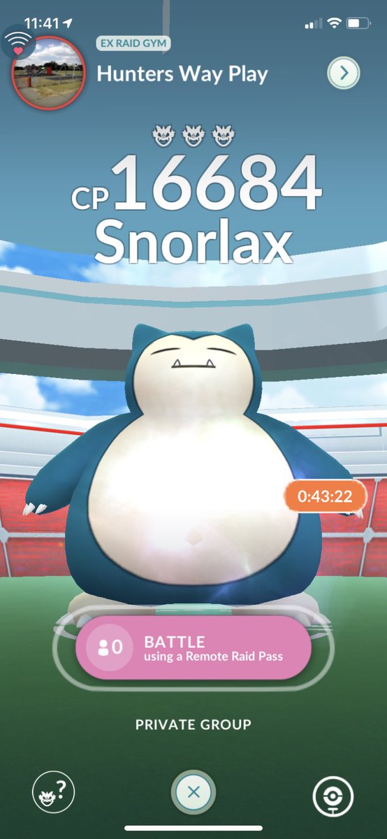 TBGBlogPR's tweet image. Snorlax raid. Add me 3790 7346 3988 #PokemonGoRaids #PokemonGOraid