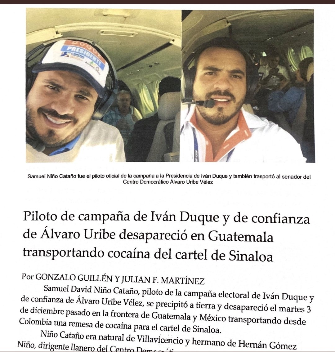 JoseAndresBar13's tweet photo. @LuisLuperdomo @petrogustavo @CorteSupremaJ Prometo no olvidar, el transportador de coca y piloto de confianza del matarife y el cerdo, RABO DE PAJA ES LO QUE HAY EN ESTE NARCO ESTADO! https://t.co/yJkxagdy1u