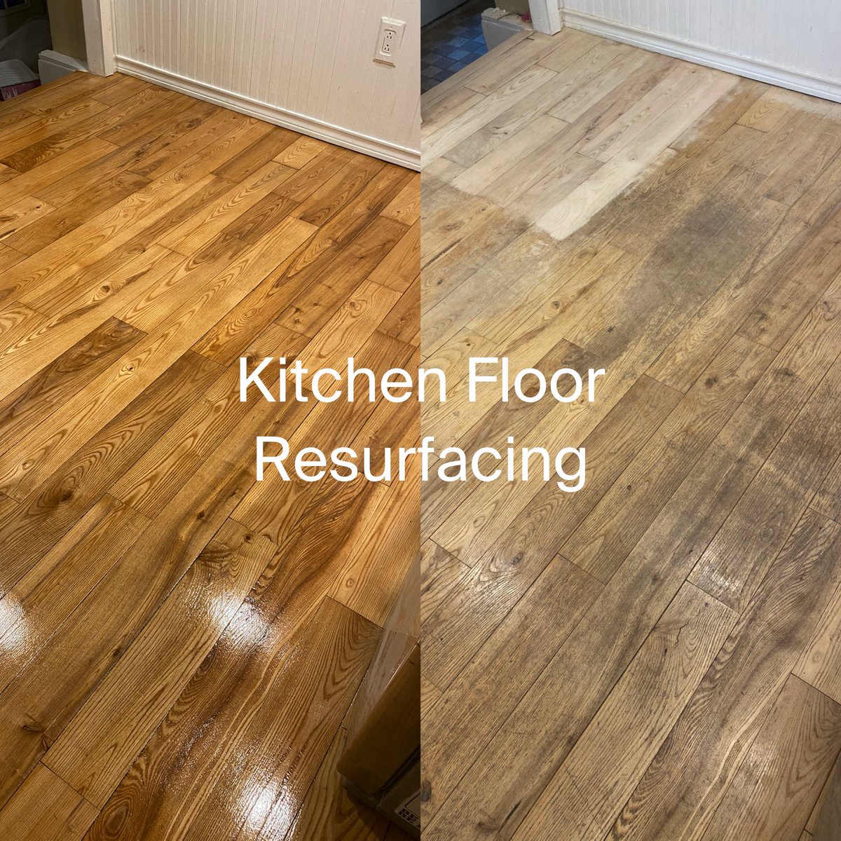 BillKarins's tweet photo. So what does a weather person do while his @NBCNews colleagues are working their tails off during a historic election? DIY wood floor resurfacing #Messy #Laborious #RespectThePro https://t.co/YbTeuX8WWf