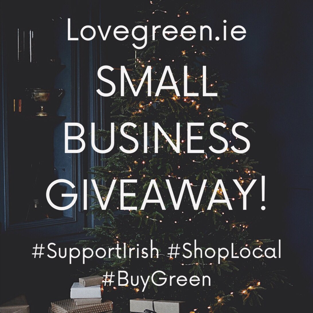 We’re giving 2 Irish SME’s the chance to win FREE Lovegreen membership for the Christmas period! That includes a FREE business listing on Lovegreen.ie &amp; FREE Instagram promotions for November &amp; December. To enter simply tag another Irish business &amp; retweet this post!