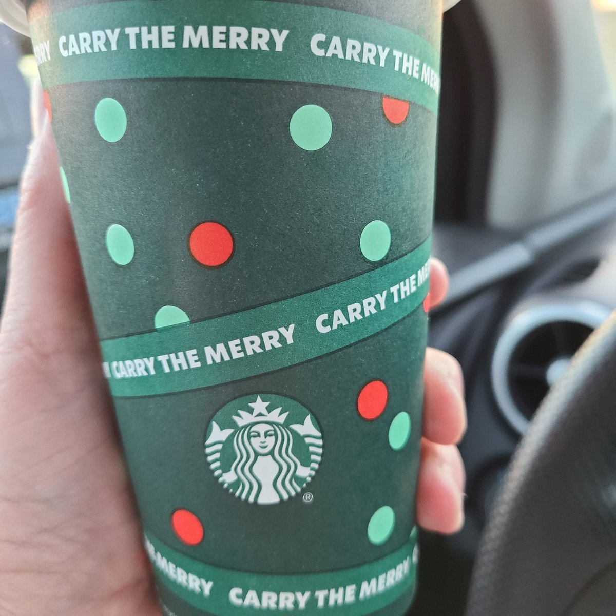 Tamalli's tweet photo. The holiday season can officially begin! Peppermint mocha and a famous red cup! Life is good @Starbucks! https://t.co/ZS3uARZSKP