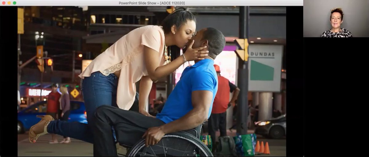 ADC_Europe's tweet photo. #RebeccaSwift @GettyImages: “Diversity and inclusion related searches have doubled since last year (...) 8 in 10 consumers want brands to show all body shapes and types (...) we are moving into intersectionality, offering more images from underrepresented groups” #ADCEfestival20 https://t.co/dct7TsN1uR