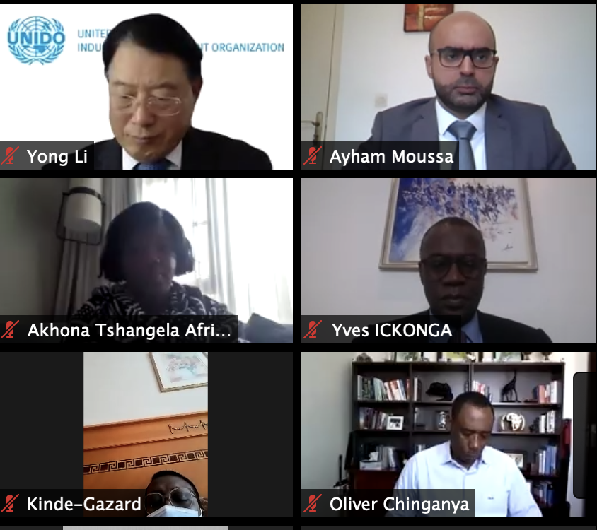 ECA_OFFICIAL's tweet photo. 'Given its ability to offer millions of #Africans with latest #publichealth advice, implementation of #ACIP is timely & deserves deserves more support from the #InternationalCommunity - @UNIDO_SDG #YongLi
#ACIPCongo #Ideas2Action https://t.co/KoZVNy7FYD