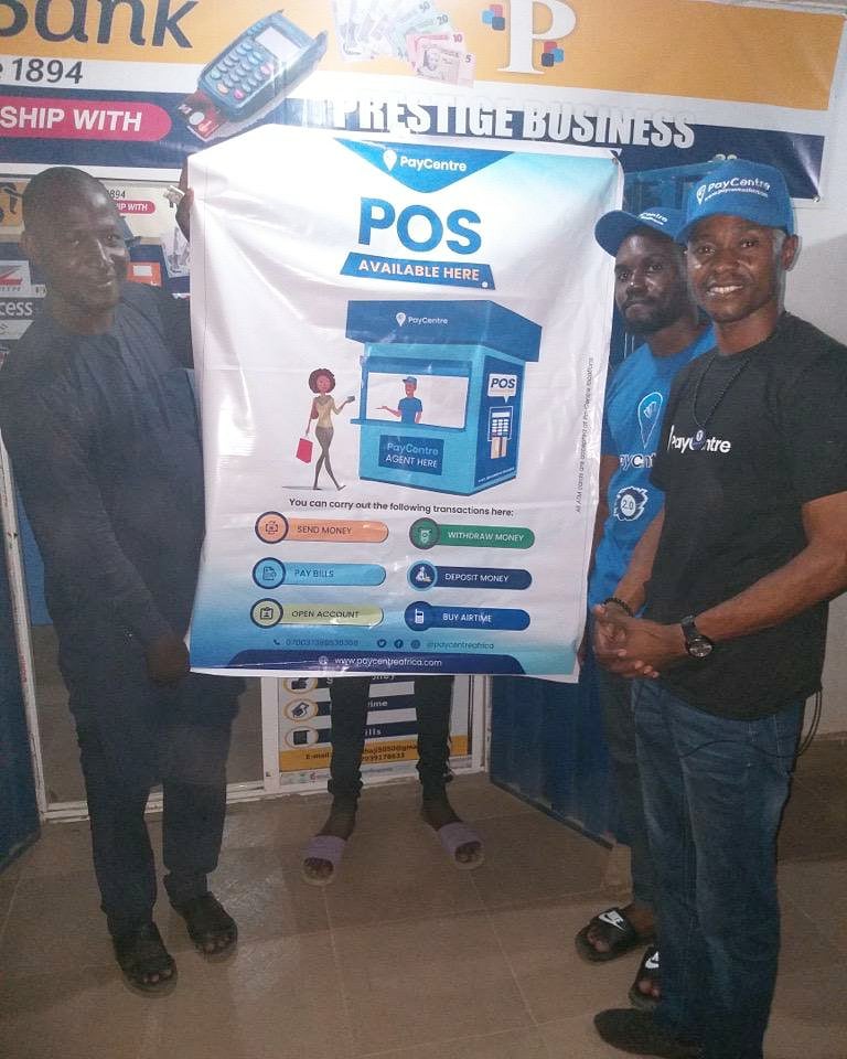 paycentreafrica's tweet photo. Throwback to the opening of a new PayCentre location during one of our agent recruitment activities earlier this year in Kwara State.

We look forward to seeing more new locations soon!

#PCAgent #AgentBanking #PayCentreAfrica https://t.co/q5l1DoeS4B
