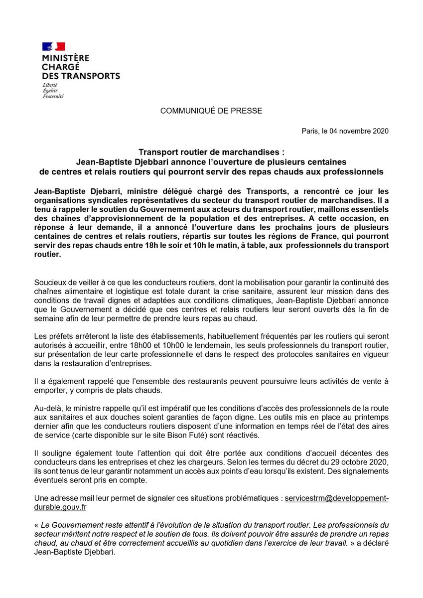 Union Fédérale Route FGTE-CFDT tweet media