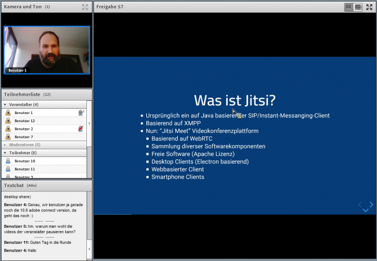 Der Rückblick zum Online-Seminar zu #Jitsi ist online, d.h. Aufzeichnung und Folien vom 28.10.2020: blogs.fu-berlin.de/dachadobeconne…