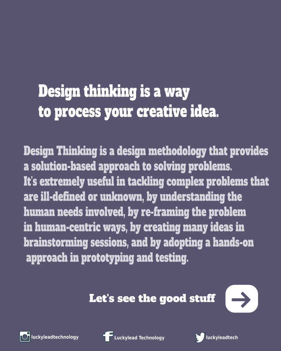luckyleadtech's tweet photo. #designthinking #innovation #strategy #Design #thinking https://t.co/Zy9Cf39su5
