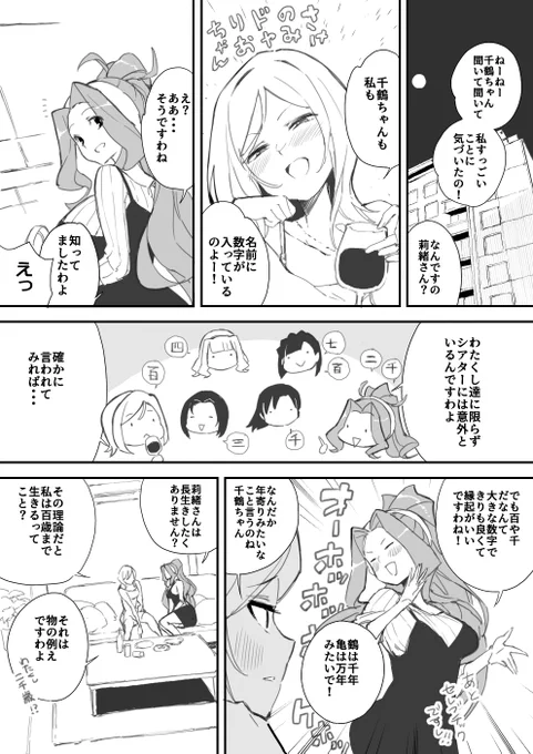 千鶴さんと莉緒のやつ 