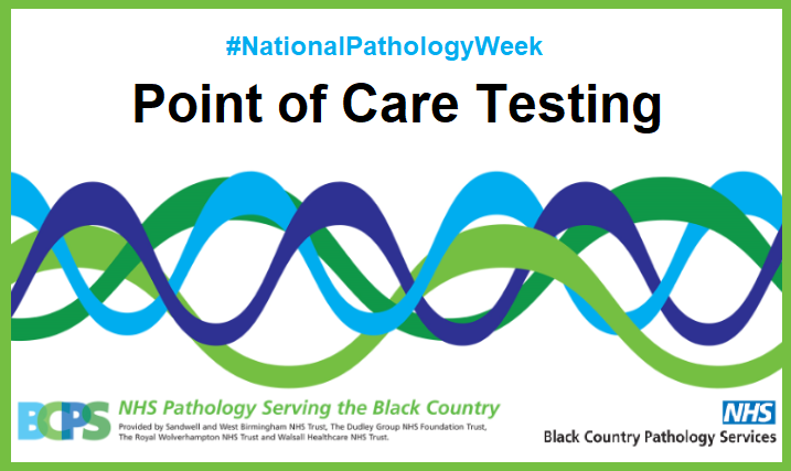 RWT_NHS's tweet photo. As we continue our focus on National Pathology Week #NPW2020, today we highlight Point Of Care Testing and speak to Julie Edge, POCT Manager, from @RWT_NHS.
She says: “POCT are tests done by a healthcare professional outside a lab setting."

Full story: https://t.co/7oQPh56gWm https://t.co/agb7rekTmy