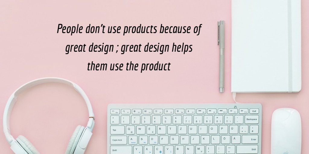 TypotechKenya's tweet photo. People don't use products because of great design ; great design helps them use the product. #design #printing https://t.co/Tw1uJAL1Iz