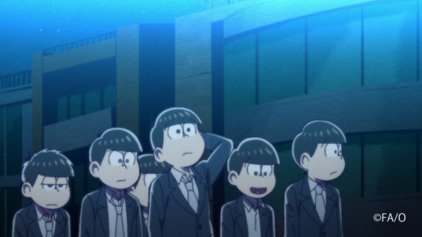 おそ松さん 公式アカウント در توییتر Tvアニメ おそ松さん 第3期 第5話放送まであと3日 第5話 帰り道 ほか 放送まであと3日です いつもとは違うスーツを着た6つ子 いつもとは違う帰り道 おそ松さん