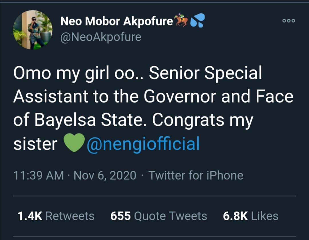 Petu_Babes's tweet photo. Best Genuine Friendship that Ever Came out of Big brother LOVNN 😜😜😜😍😍😍😍 #NengiStormsBayelsa https://t.co/dF7Fs93wCq