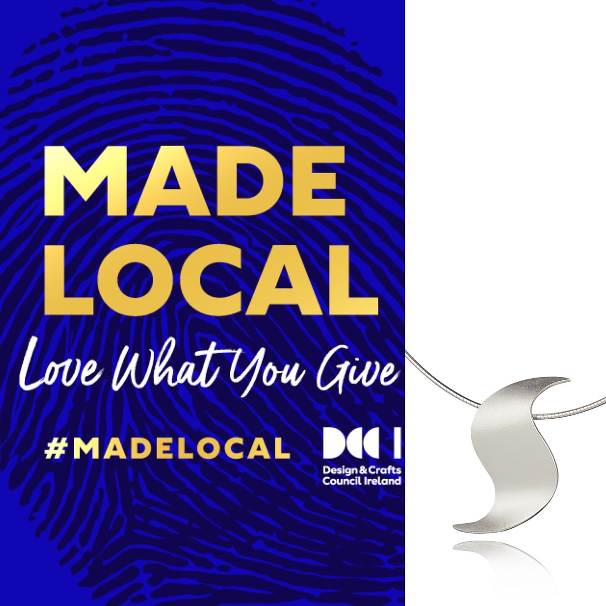 deburcadesign's tweet photo. I am delighted to be part of the @DCCIreland #madelocal campaign. #lovewhatyougive #irishcraft #irishdesign #deburcadesign #irishhandmade #loveirishdesign https://t.co/OZe2gyr7DW