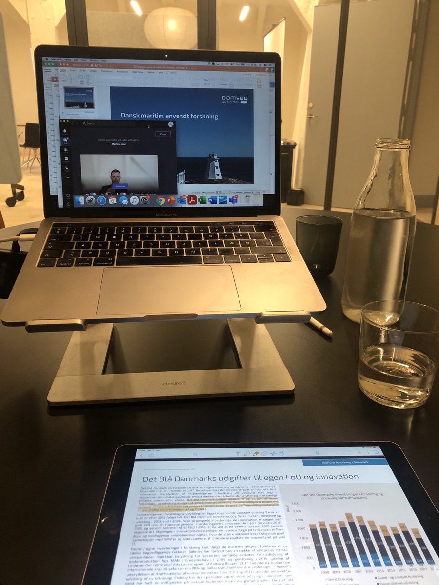 runeheiberg's tweet photo. Klar til at præsentere vores seneste analyse; “Anvendt maritim forskning” for #dkblaa til webinar hos @DanskeMaritime https://t.co/ET2UHpIDV9