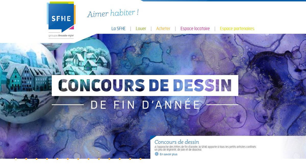 SFHE_Arcade's tweet photo. L’imaginaire n’a pas de frontière, pas de limite .. 
A l’approche des Fêtes de fin d’année, la @SFHE_Arcade   apporte à tous les petits locataires un peu de légèreté, de joie et de douceur en lançant la #3édition de son concours de dessin.
#logementsocial #utilitésociale https://t.co/L5VDxGqyEA