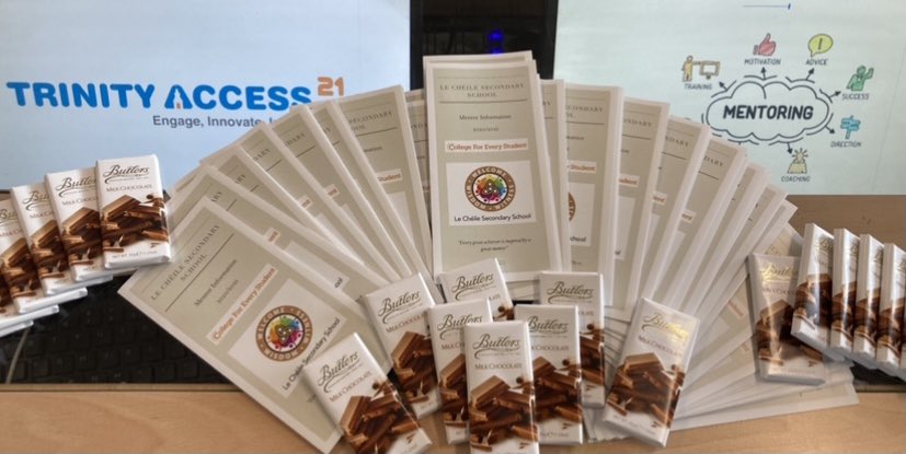 Best of luck to the 70 staff members <a href="/lecheiless/">Le Chéile Secondary School</a> @lecheiletrust who started their mentoring journey with our ‘6th year Mentoring Program’ designed to support our students through their final year #seasaimidlecheile #butlersmoment <a href="/TrinityAccess21/">TrinityAccess21</a> <a href="/MentalHealthIrl/">Mental Health IRL</a>  <a href="/Education_Ire/">Department of Education and Youth</a>