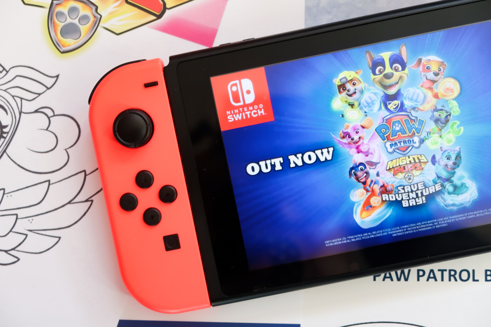paw patrol electronic game