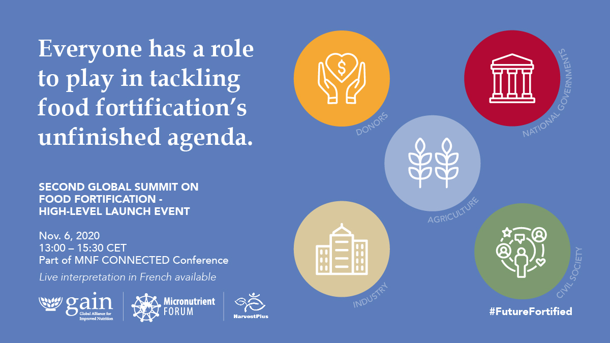 TalkingNutrition (@dsmnutrition) on Twitter photo We're looking forward to #MNF2020 and the Second Global Summit on Food Fortification. Register for both here: bit.ly/3enHfCl #FutureFortified <a href="/GAINalliance/">GAIN</a> <a href="/HarvestPlus/">HarvestPlus</a> <a href="/MNForum/">Micronutrient Forum</a> We're looking forward to #MNF2020 and the Second Global Summit on Food Fortification. Register for both here: bit.ly/3enHfCl #FutureFortified <a href="/GAINalliance/">GAIN</a> <a href="/HarvestPlus/">HarvestPlus</a> <a href="/MNForum/">Micronutrient Forum</a>