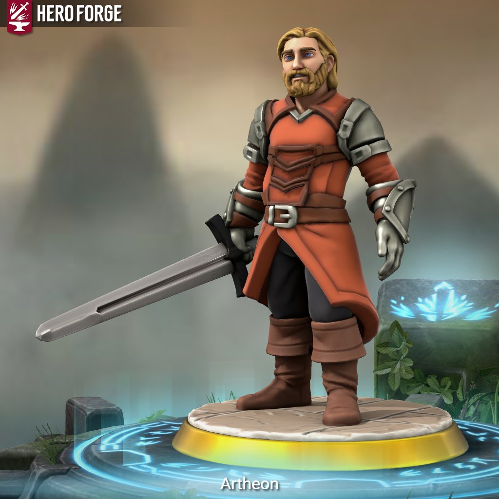 La guilde de Noob refait en figurines de jeu de rÃ´le sur Hero Forge. 