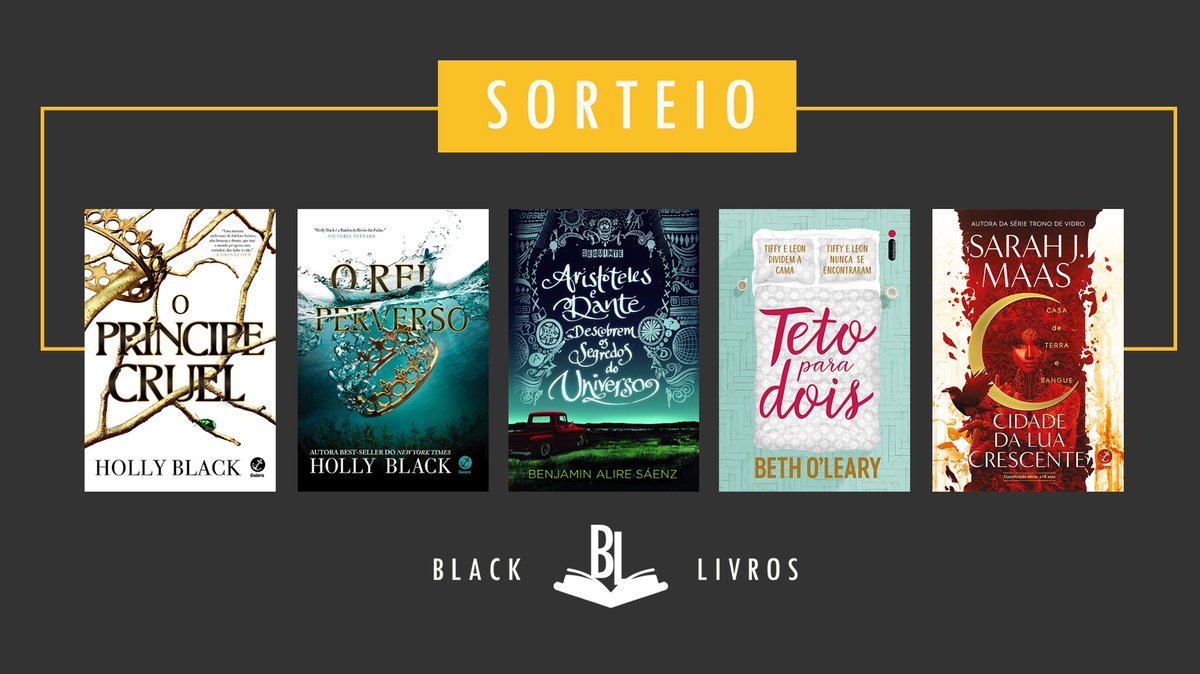 BlackLivros's tweet photo. SORTEIO 📚⚡️

Quer concorrer a um desses 5 livros?

Siga as regras:

- Siga o @blacklivros
- Dê RT neste tweet.

Resultado segunda-feira (09). #BlackLivros45k https://t.co/mM0iixYBZC