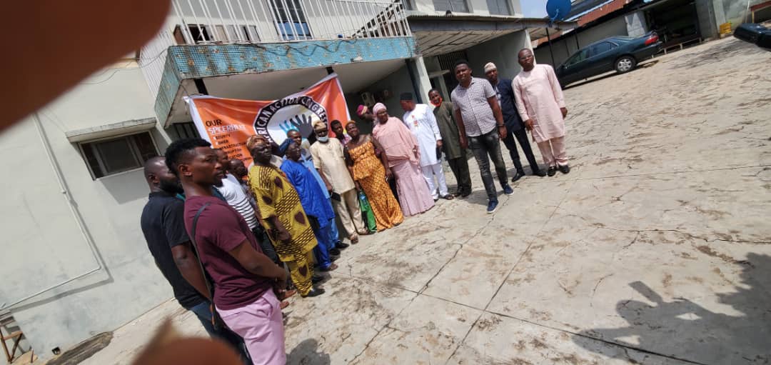 OyoState4's tweet photo. Oyo State Independent Electoral Commission (OYSIEC) paid a courtesy visit to AAC Oyo State Secretariat  #AACparty #TakeItBack #RevolutionNow #oysiec https://t.co/cJspX91qf1