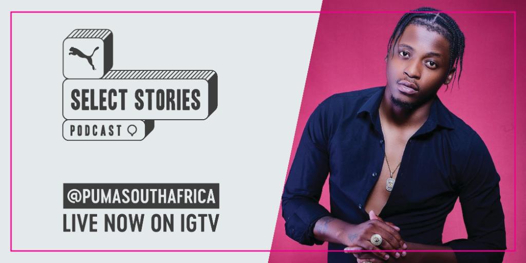 PUMASouthAfrica's tweet photo. Dubbed SA's most reluctant pop star, @ItsYangaChief has more than put in his 10000 hours in the game. As a commanding lyricist with a clear vision for his craft, this is sure to be one of our hardest podcasts yet. Tune in to the #SELECTSTORIES Podcast on @PUMASouthAfrica IGTV 📺 https://t.co/SBNiLacXH1