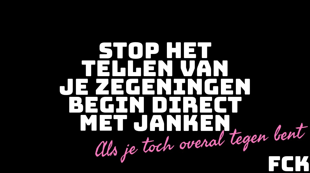 Fck_nl's tweet photo. Dat constant overal tegen zijn, verwijten rondspugen maar zelf niet meer objectief zijn. Angst is een slechte raadgever, hoe zwaar het ook is. Wij begrijpen jullie onzekerheid en de zoektocht naar houvast 😉 Sterkte #coronamaatregelen #ditismijnzorg #trump #Corona #PowNed https://t.co/11hYarIKID