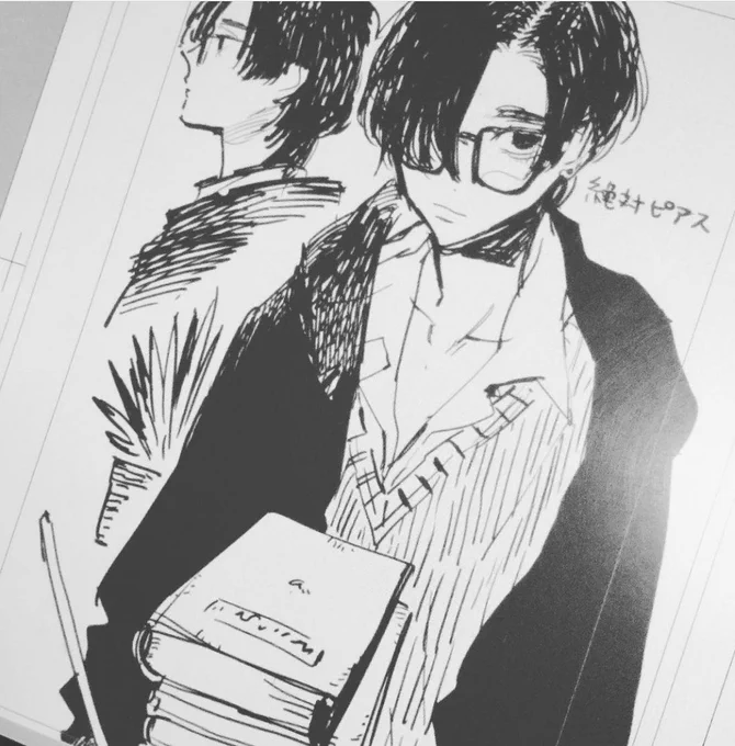 アザミの城の魔女19話更新です?‍♀️
初期のテオくんデザイン 絶対ピアスって書いてあるの謎の強気で笑ったので貼り マリーさんの初期ラフも

https://t.co/KSEuT1ZcgG 