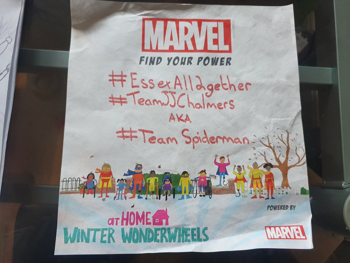 BillyRayMansell's tweet photo. It is still a work in progress but one of my missions today will be to deliver on this, contributing more KM's to the #TeamJJChalmers aka #TeamSpiderman collective as well as Team #EssexAll2gether. @ActiveEssex @SuperheroTri

#AthomeSuperheroes #FindYourPower 
#MasterYourSphere https://t.co/VppMUqIS15