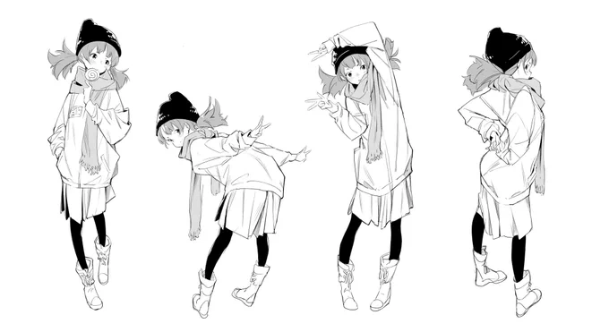 モノクロポーズ✨ 