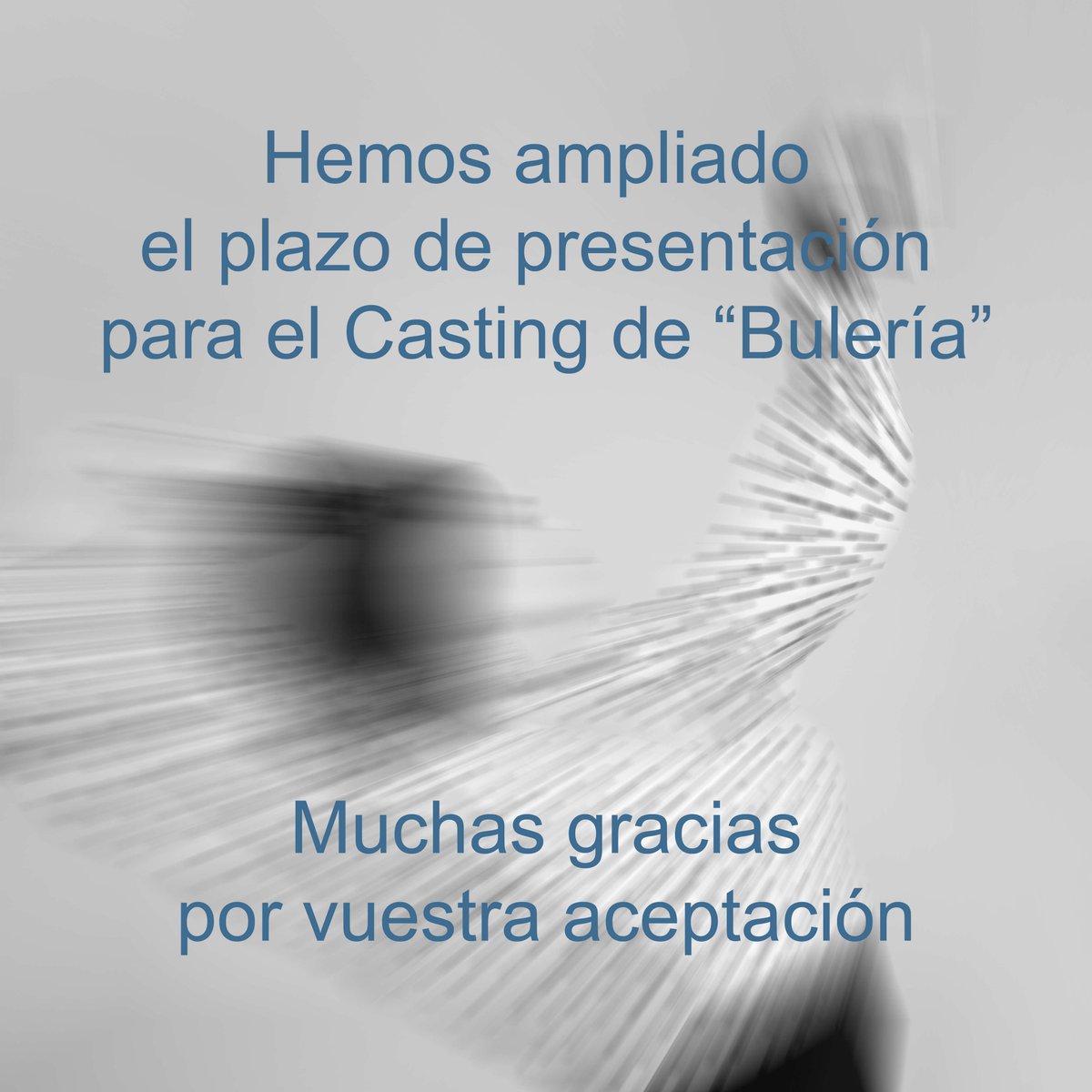 TrafalgarCinema's tweet photo. Tras recibir más de 200 Inscripciones de Artistas Jerezanos, y decena de peticiones por Redes Sociales para que ampliemos el plazo de Inscripción de Casting, el equipo de Producción ha decidido aumentar el plazo de presentación de solicitudes al casting, hasta el 30 de Noviembre https://t.co/a3pzb806oj