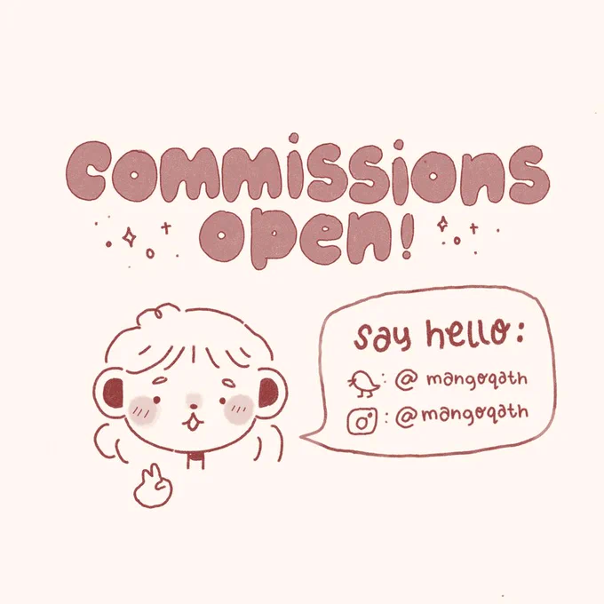 hi everyone! im opening icon commissions in this style ^///^?
please feel free to slide into my dms ⭐ likes and retweets are very much appreciated!

⭐ #artph #commissionsopen #artistsontwitter 