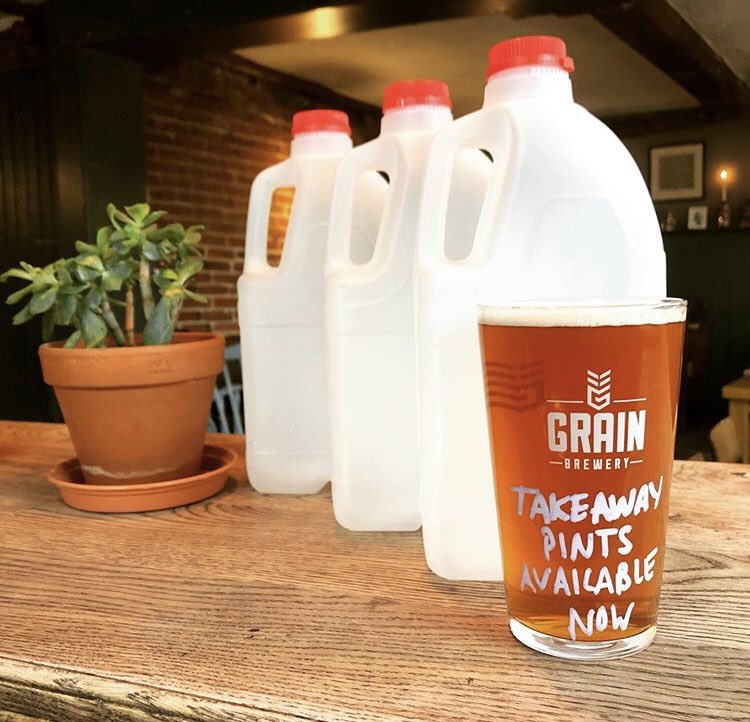 Grain Brewery (@grainbrewery) on Twitter photo If you canât get to the brewery for your beer, <a href="/ploughnorwich/">Plough Norwich</a> and <a href="/spreadeagle_ip/">Spread Eagle Ipswich</a> are doing beer takeaways or deliveries. Look them up for more info If you canât get to the brewery for your beer, <a href="/ploughnorwich/">Plough Norwich</a> and <a href="/spreadeagle_ip/">Spread Eagle Ipswich</a> are doing beer takeaways or deliveries. Look them up for more info